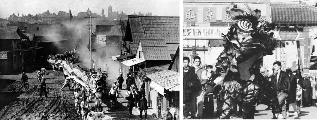 Празднование Китайского Нового Года в Сан-Франциско в 1895 году