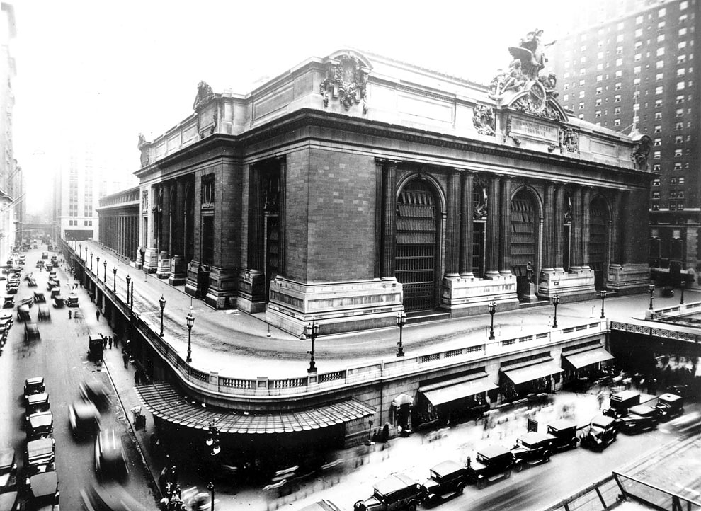 Так выглядел Центральный вокзал Нью-Йорка в 1947 году