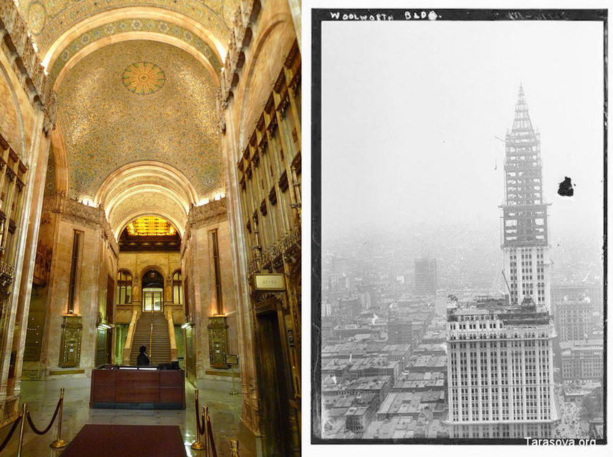 После 11 сентября 2001 года, был закрыт доступ к богато украшенному холлу