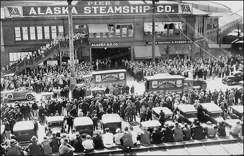 Забастовка рабочих в порту 1934 года