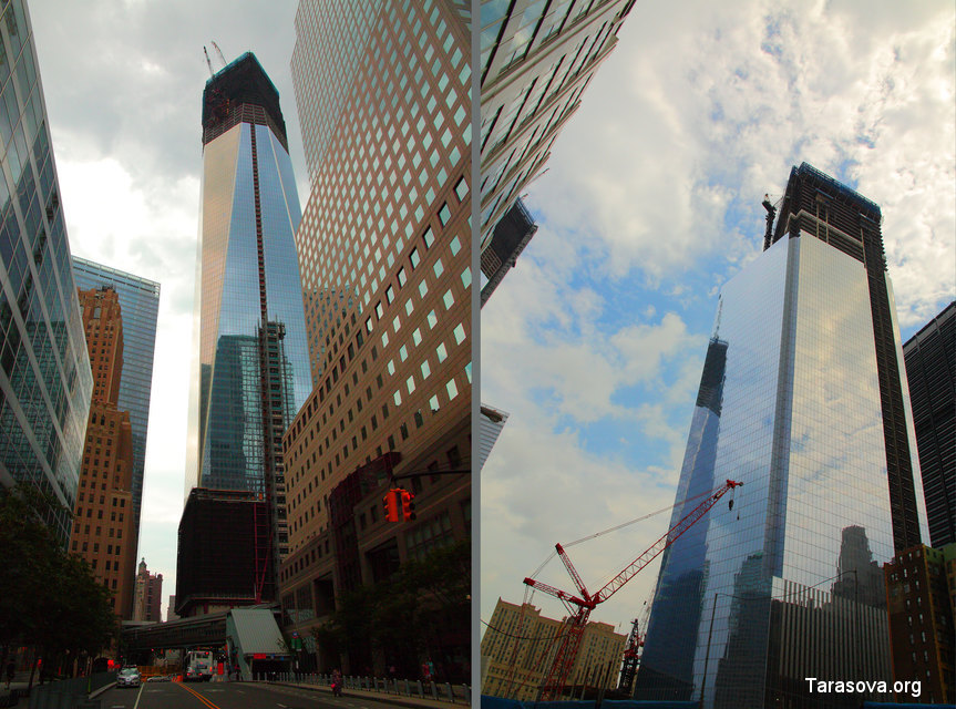 Новый небоскреб One World Trade Center или Башня Свободы