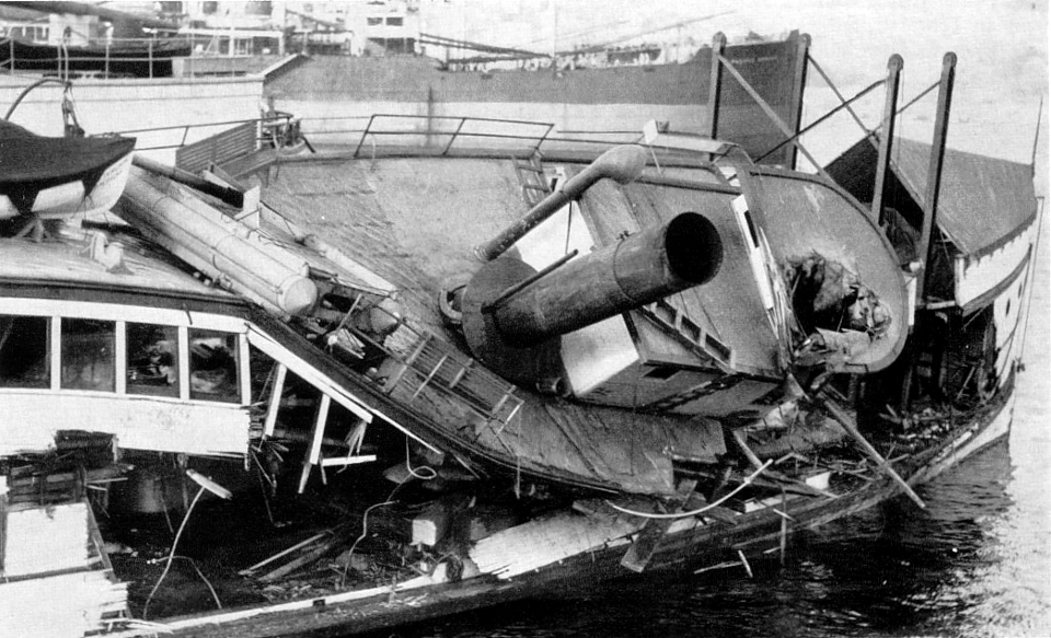 Крушение корабля Virginia V во время шторма в 1934 году