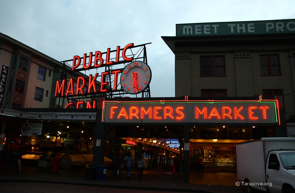 Pike Place Market решили оставить в первоначальном виде как историческую ценность