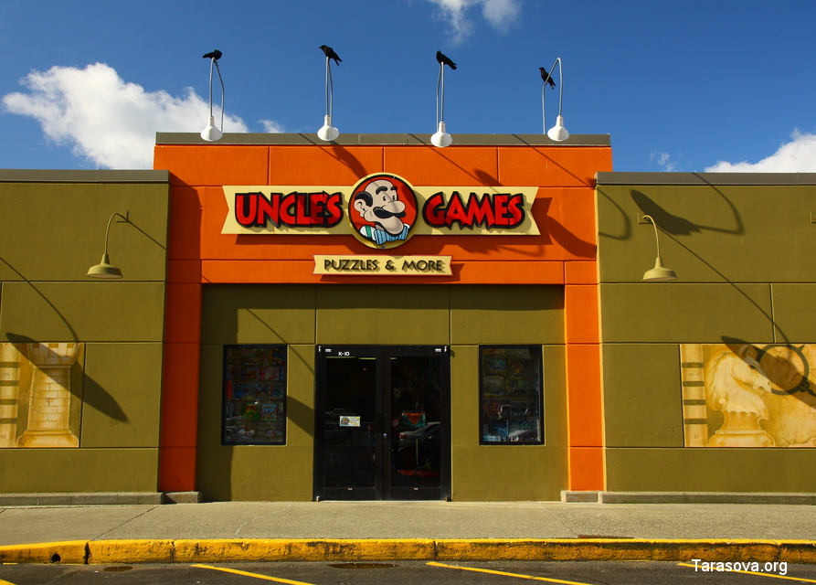 В магазине Uncle’s Games продаются развивающие игры
