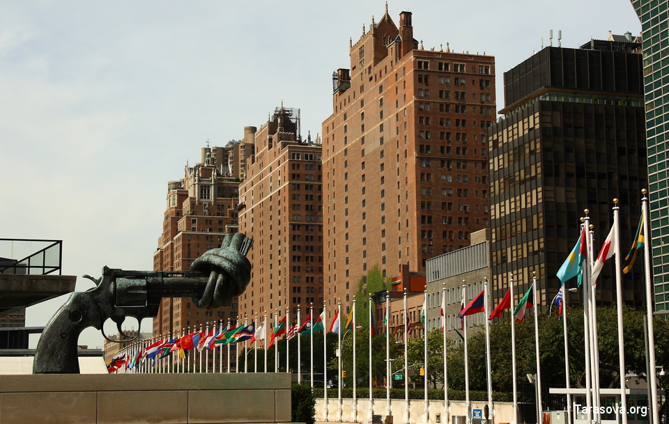 Напротив жилого комплекса Tudor City находится штаб-квартира ООН
