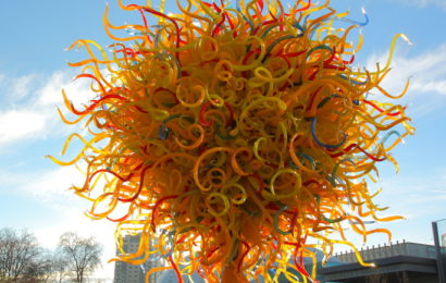 Стеклянный сад Чихули. Сиэтл. Chihuly Garden and Glass in Seattle.